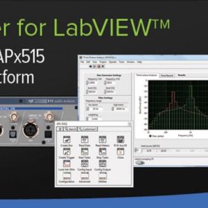 LabView™ - 用于 Audio Precision APx515 的 DAQ 驱动程序